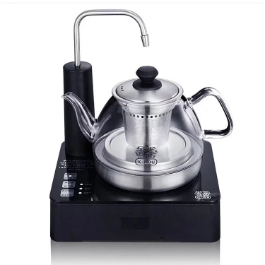 【茶具】吉谷TB0308 高硼硅玻璃恒温电水壶自动上水电热烧水壶煮茶壶